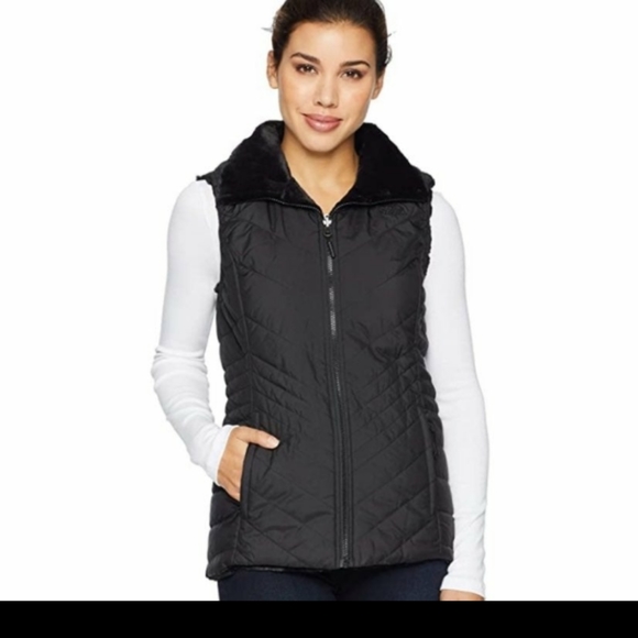 Nwots the northface mossbud insulated reversible vest